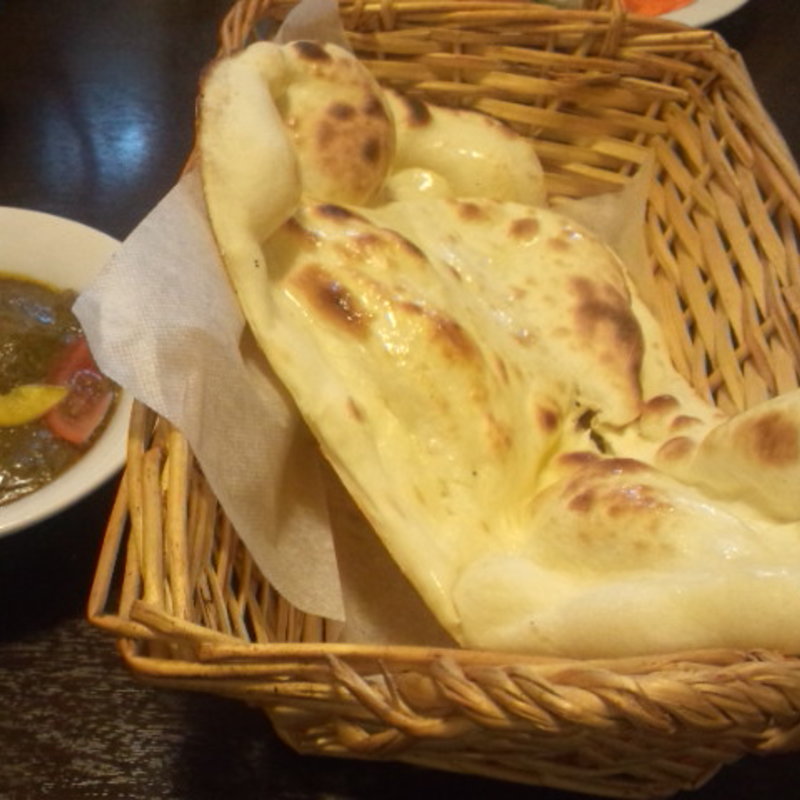 今月のカレーセット (ほうれん草・トマトのカレー)(タルカリ(TALCALI))