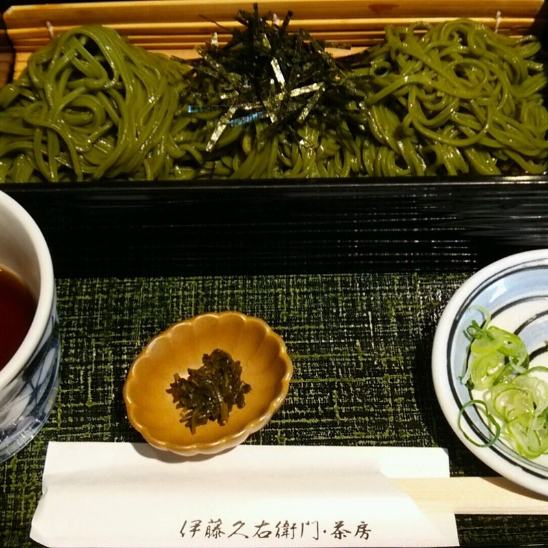 ざるそば(伊藤久右衛門 本店)