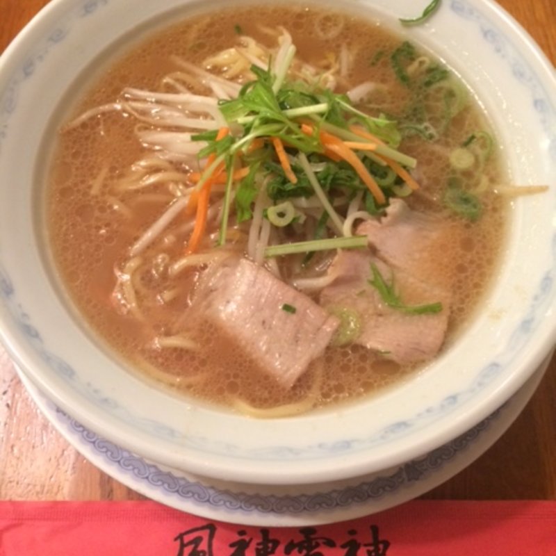 古潭らーめん しょうゆ(風神雷神RA-MEN)