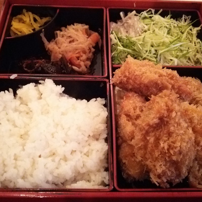 かきフライランチ(酒菜 竹井)