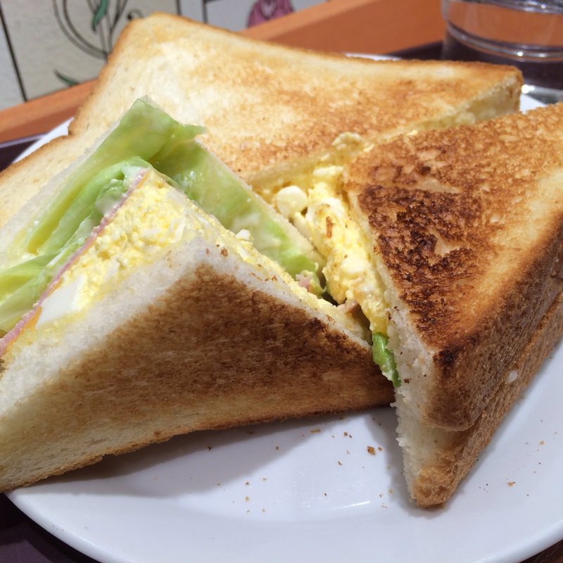 トーストサンドミックス(キャピタルコーヒー 渋谷東急フードショー 渋谷マークシティ)