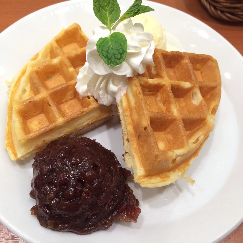 小倉ワッフル(キャピタルコーヒー 渋谷東急フードショー 渋谷マークシティ)