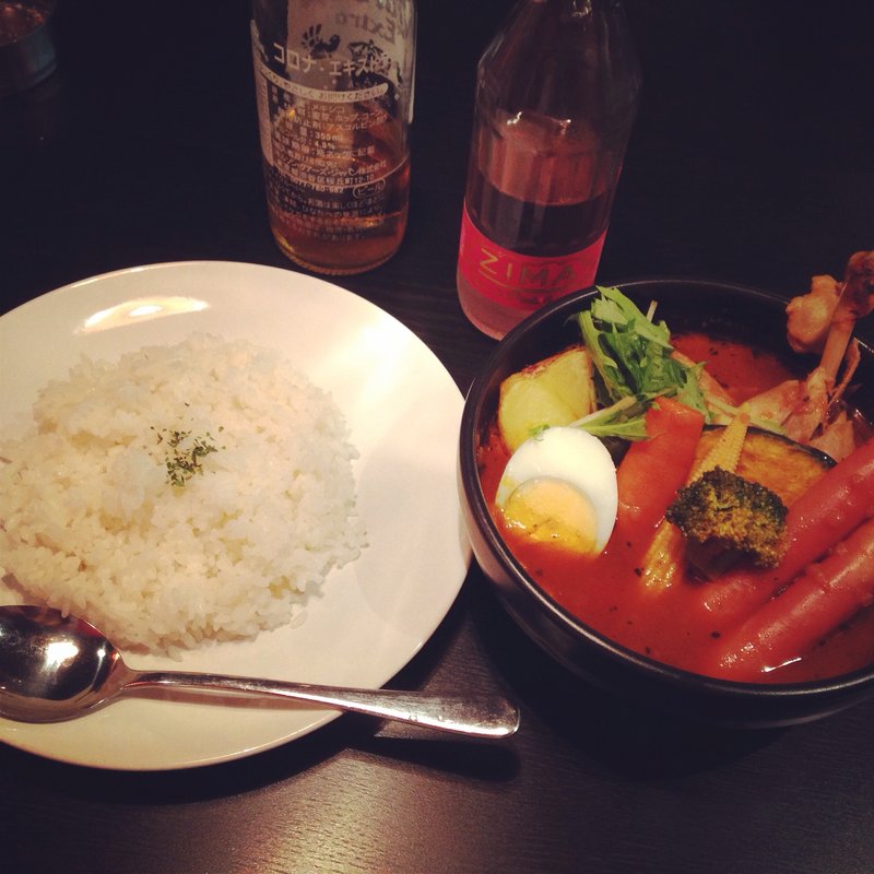 チキンのスープカレー(こうき屋)