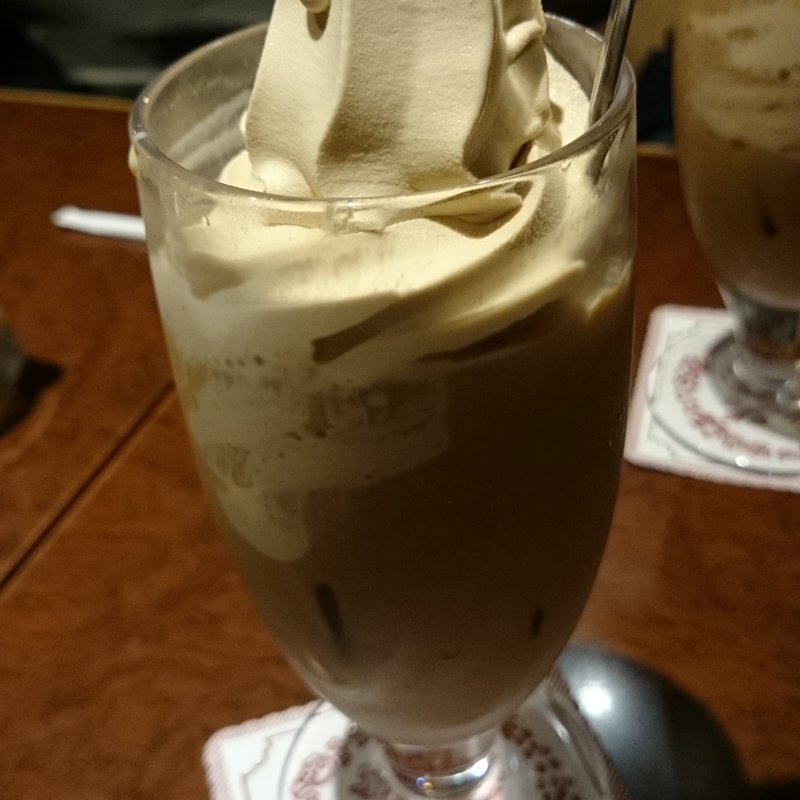 コーヒーフロート(ミカド珈琲 日本橋本店)