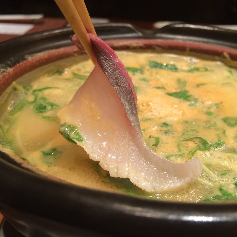 雲丹しゃぶ(銀座　いちりん)