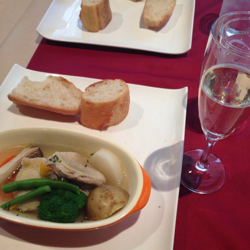 鶏もも肉のポトフ 柚子風味(ル・タン・メルヴェイユ)