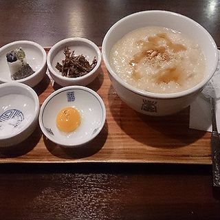 鶏粥(韓流カフェ茶母鶴橋別館)