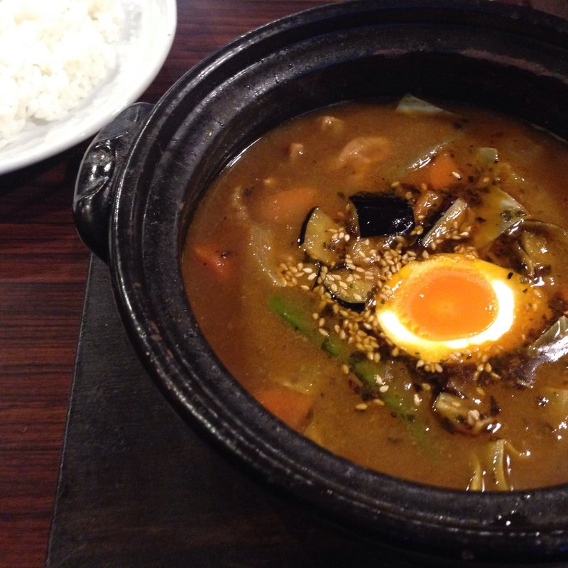 もつ煮込みカリー(スープカリーばぐばぐ 大塚店)