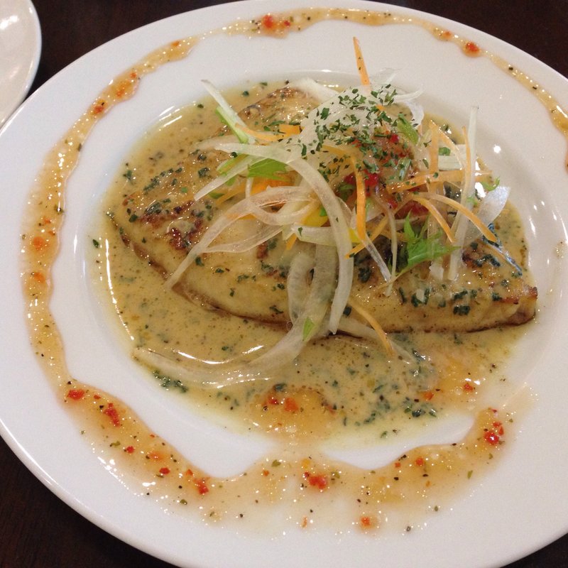 カジキとアンチョビソース(ランチメニュー)(シムズコーヒー （Sym’s Coffee）)