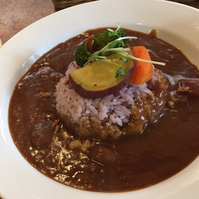 玄米カレー (寺蔵カフェ)