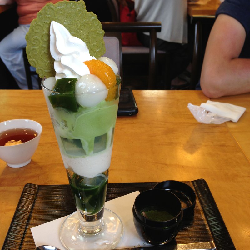 抹茶パフェ(伊藤久右衛門 本店)
