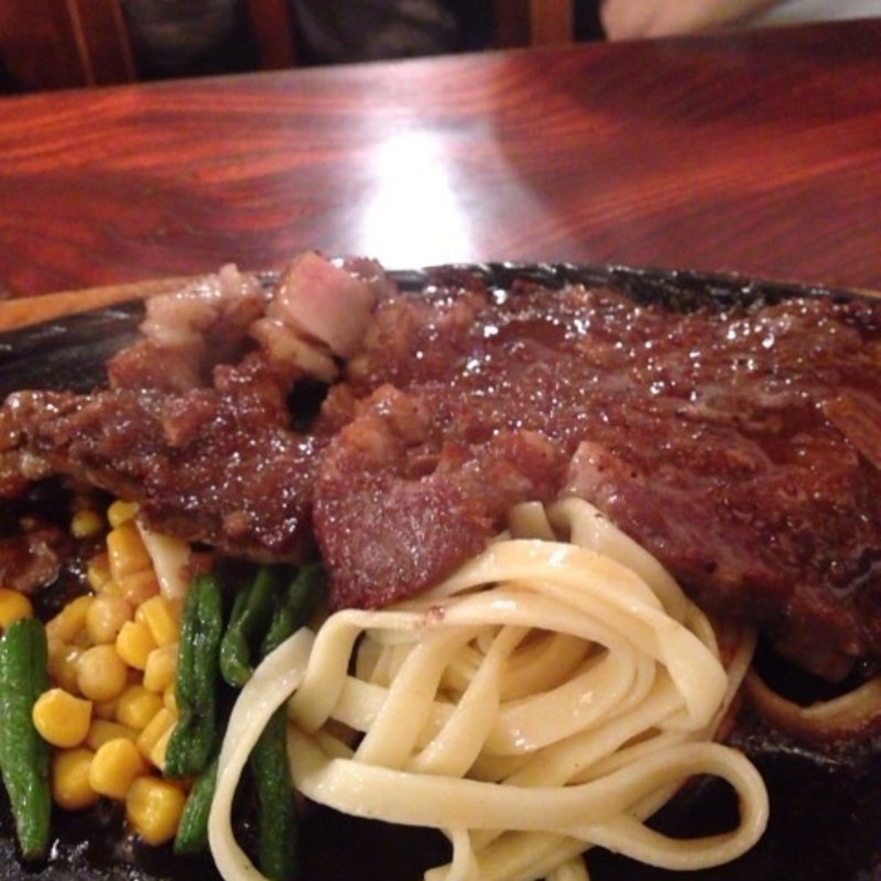 ステーキ(ハンバーグの店 モンブラン 森下店)