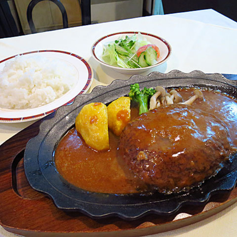 ハンバーグ＆ライス(レストラン　ロワール)