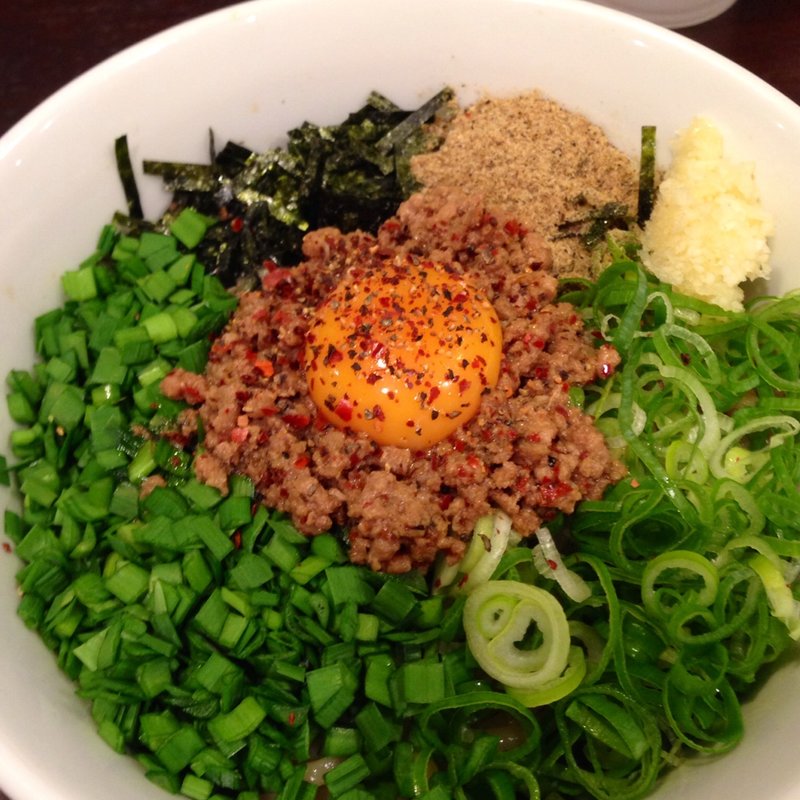 まぜそば「直太朗」(キラメキノトリ)