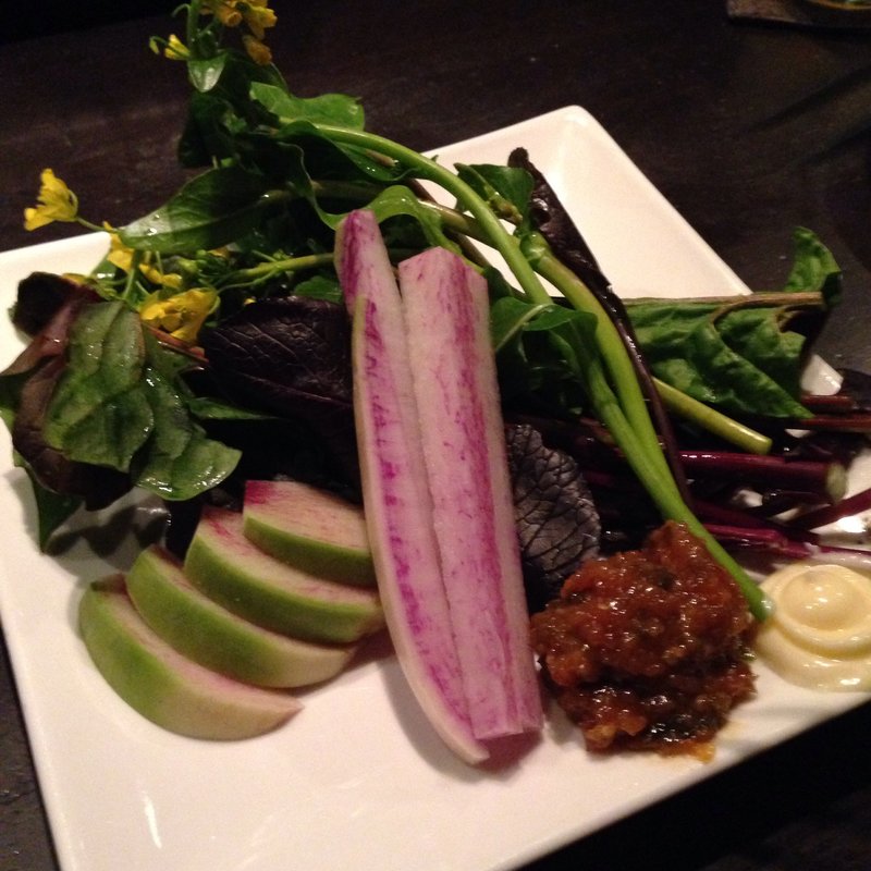 朝どれ野菜の盛り合わせ(五十棲)