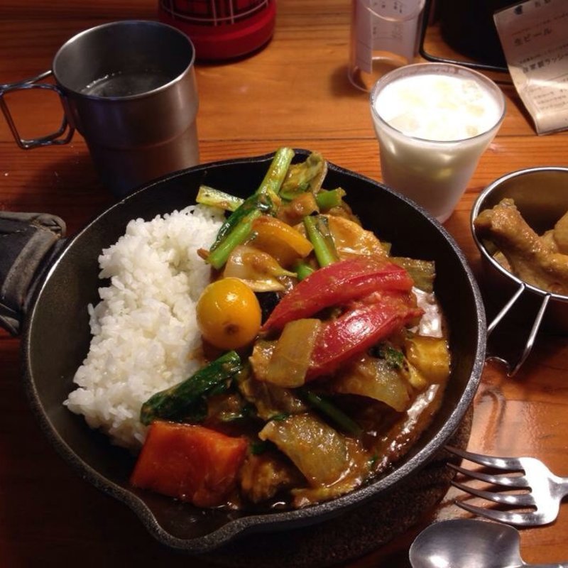 一日分の野菜カレー(キャンプ 所沢エミオ店)