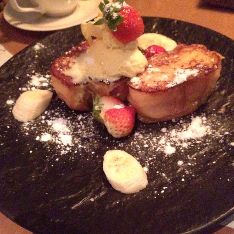 フルーツチーズのフレンチトースト(ジェシカハウス)