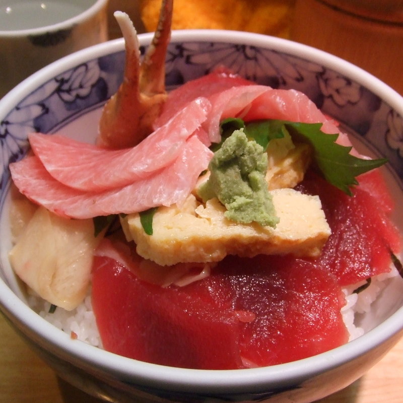 まぐろ重ね丼 (つきじ かんの)