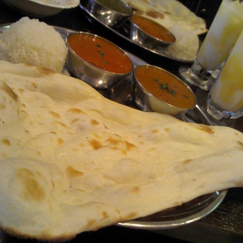 ランチBセット2種類のカレーセット（ドリンク付）(PUJA （プジャ）)