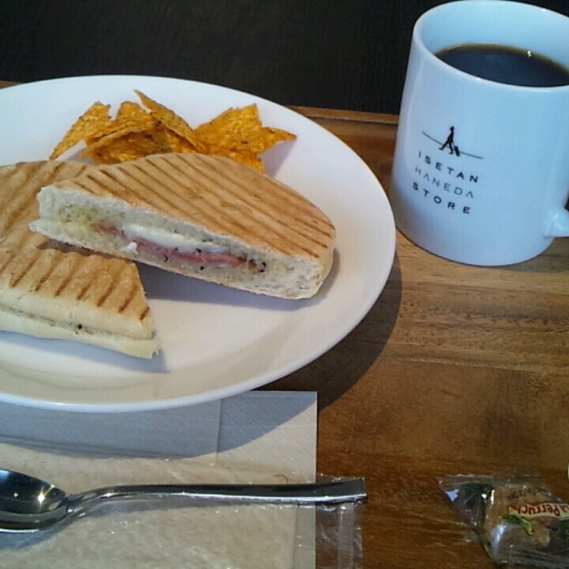 パニーニ　プロシュート＆カマンベール　セット(トラベラーズコーヒー)