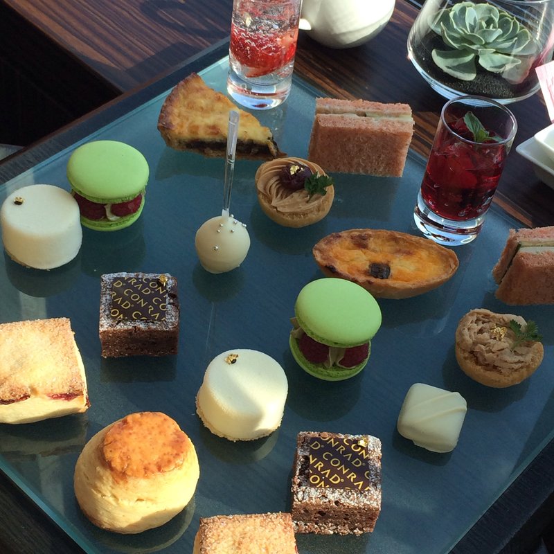 アフタヌーンティーセット(チャイナブルー)