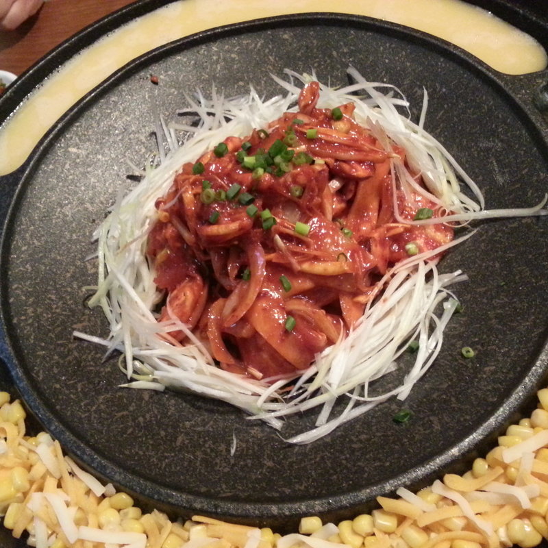 辛イカ炒め(キュウパキュウパ)