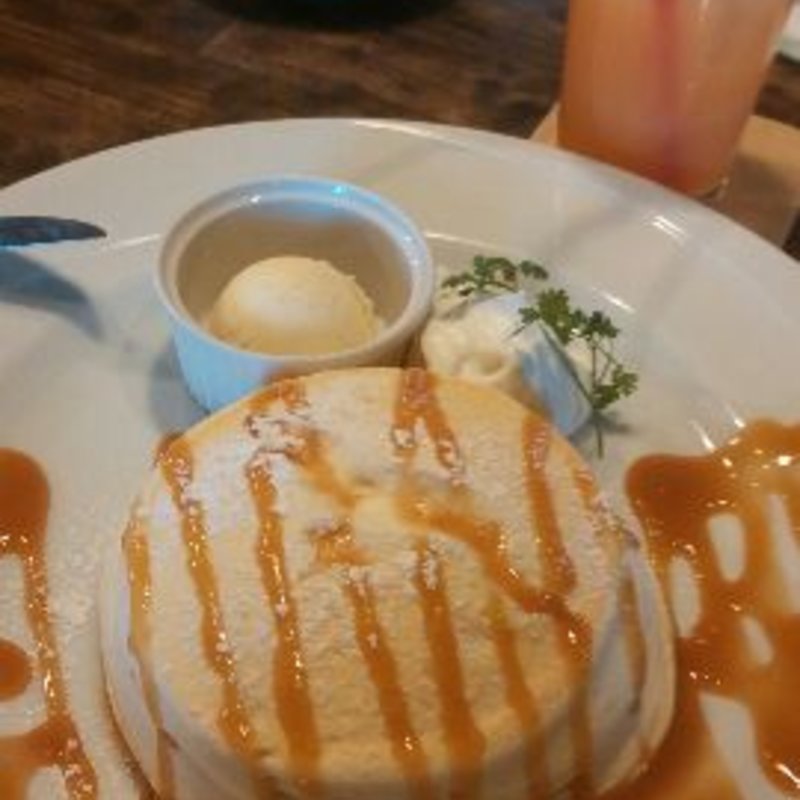 ふわふわパンケーキ(穂高ドッグラン・カフェN36°)
