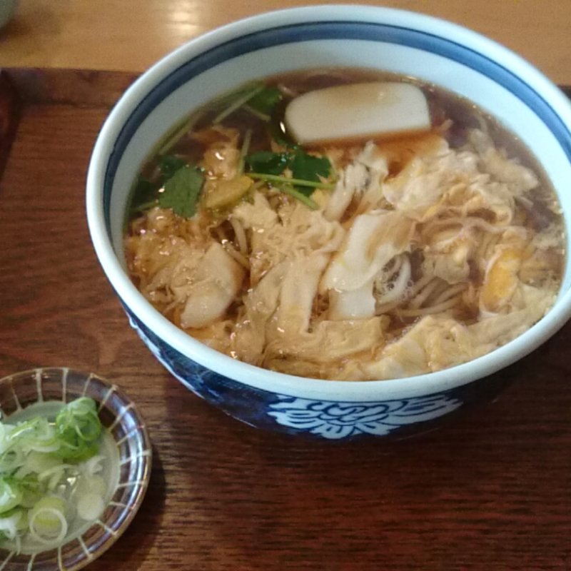 たまごとじそば(松月庵)