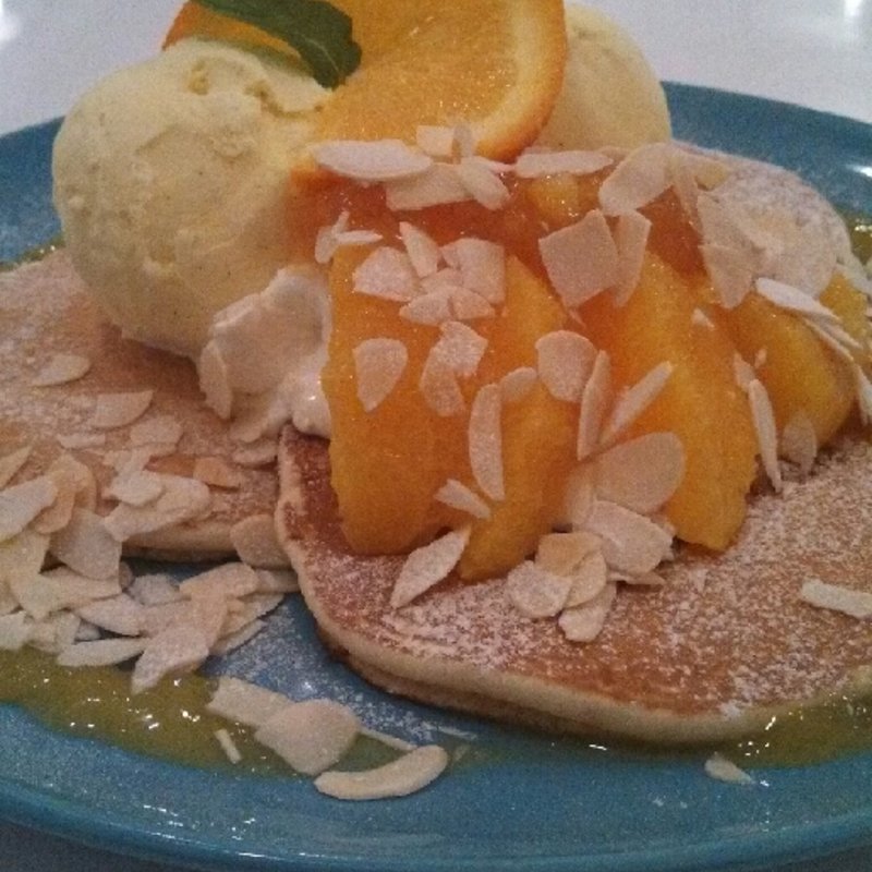 クリームチーズオレンジパンケーキ(RusaRuka東京自由が丘店)