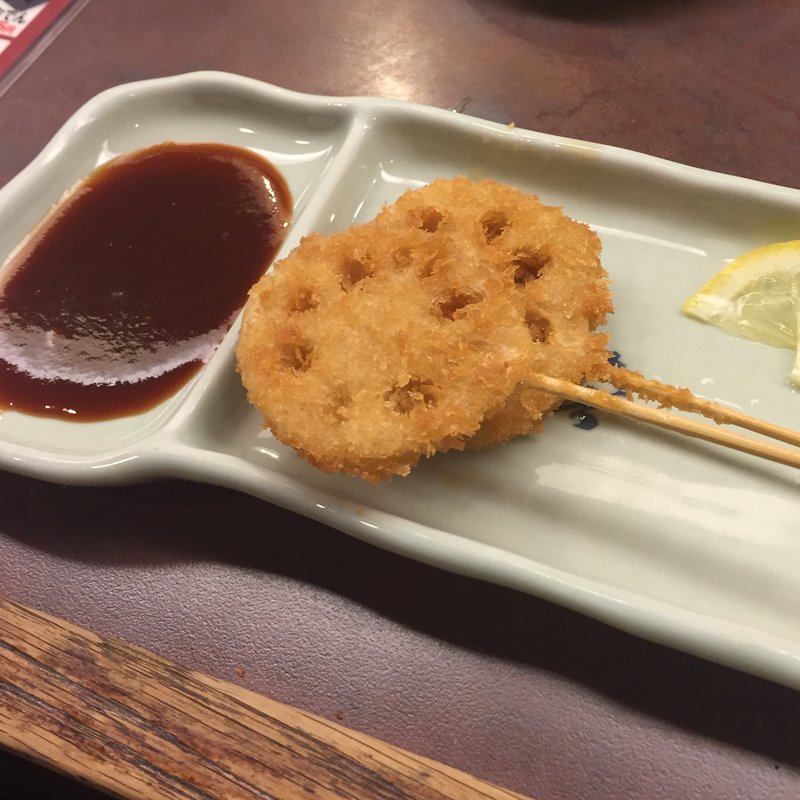 レンコン揚げ(やきとりの名門秋吉 堺東店)