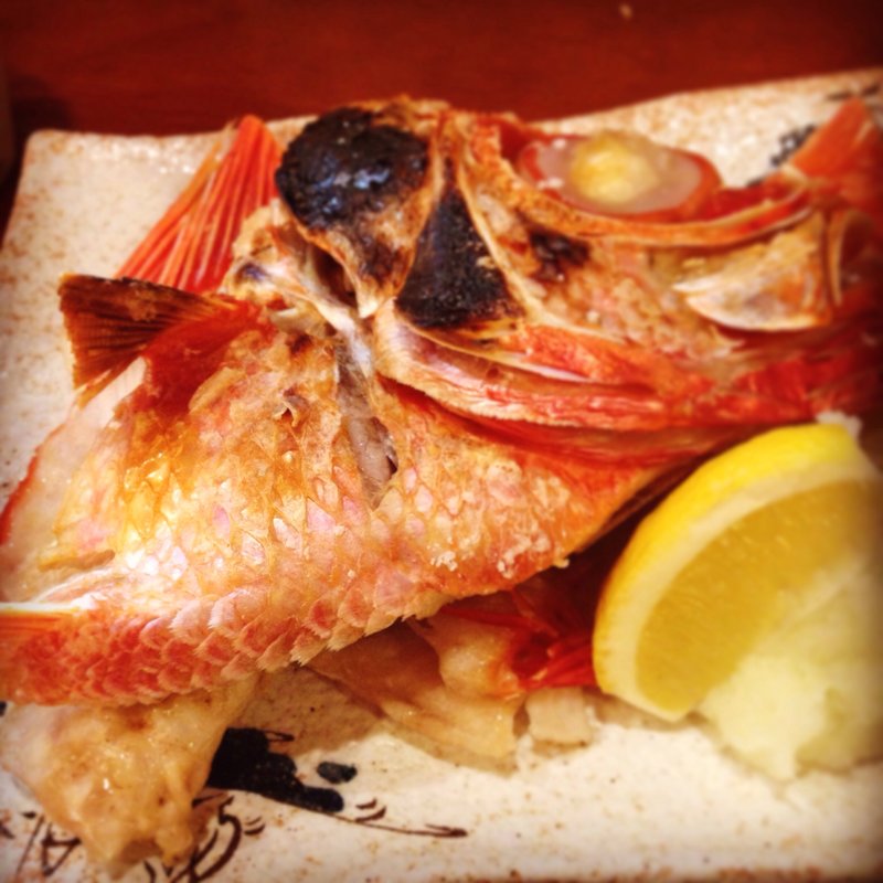 金目のアラ（焼き）(ふとっぱら )