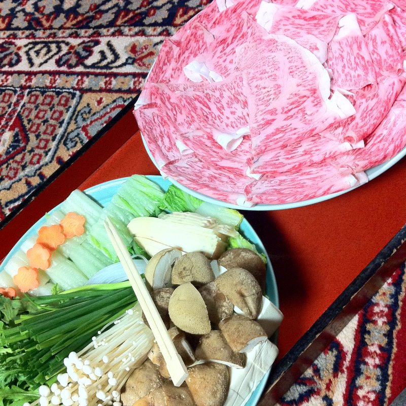 佐賀牛　しゃぶしゃぶ(料亭　きんなべ)