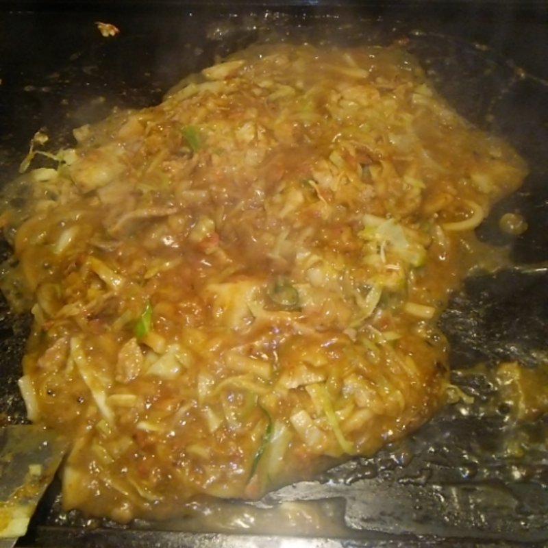 カレーうどんもんじゃ　(七五三 （しちごさん）)