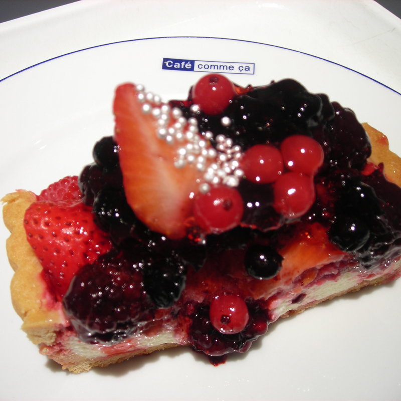 ベリーのタルト(カフェ・コムサ シブヤ西武店)