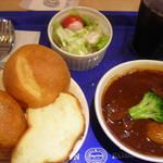 パン窯で煮込んだ牛ほほ肉のシチューセット(神戸屋キッチン 東急東横店)
