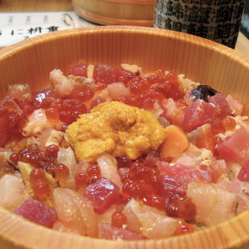 虎杖元祖海鮮ひつまぶし(築地虎杖　魚河岸千両 （うおがしせんりょう）)