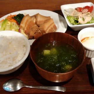 ラフテー定食(BIOワイン&フード　TAMA)