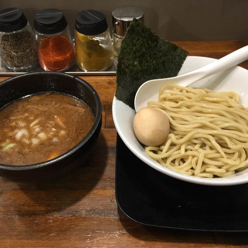味玉濃厚つけめん(自家製麺ばくばく )