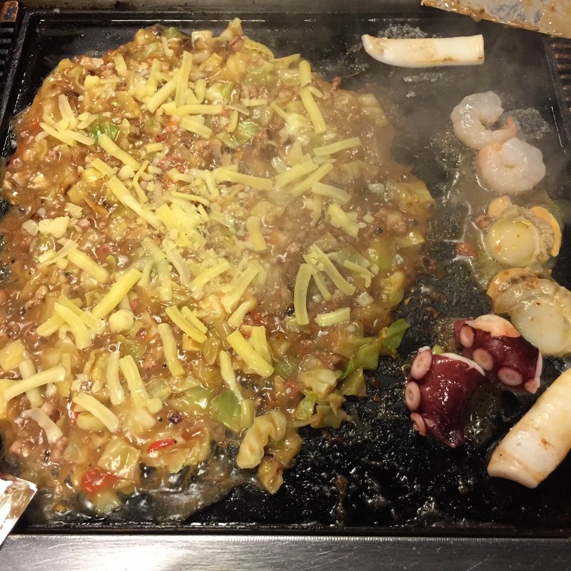 イタリアンスペシャル(もんじゃ まぐろ家 本店 （まぐろや）)