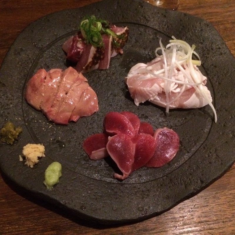 大山鶏のお造り(ちゃぼ)