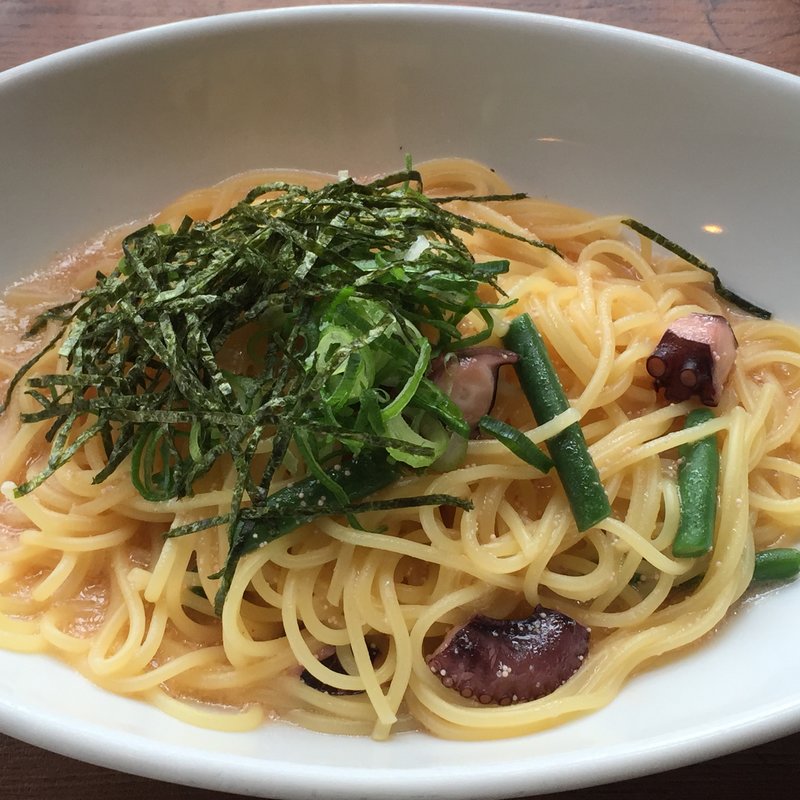 タコと明太子の和風ソース(PISOLA)