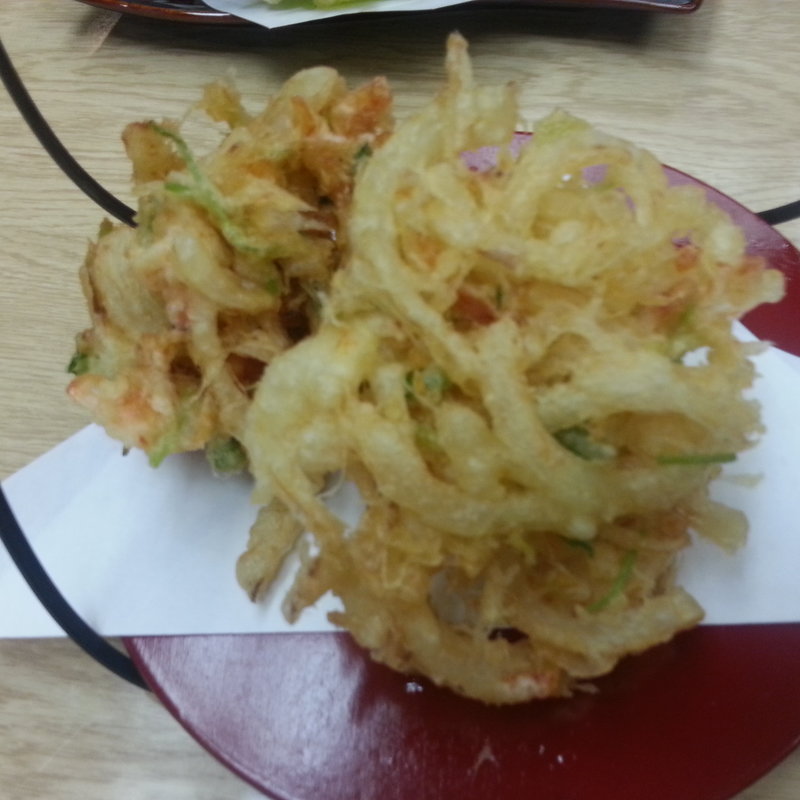 桜海老のかき揚げ(田丸屋)