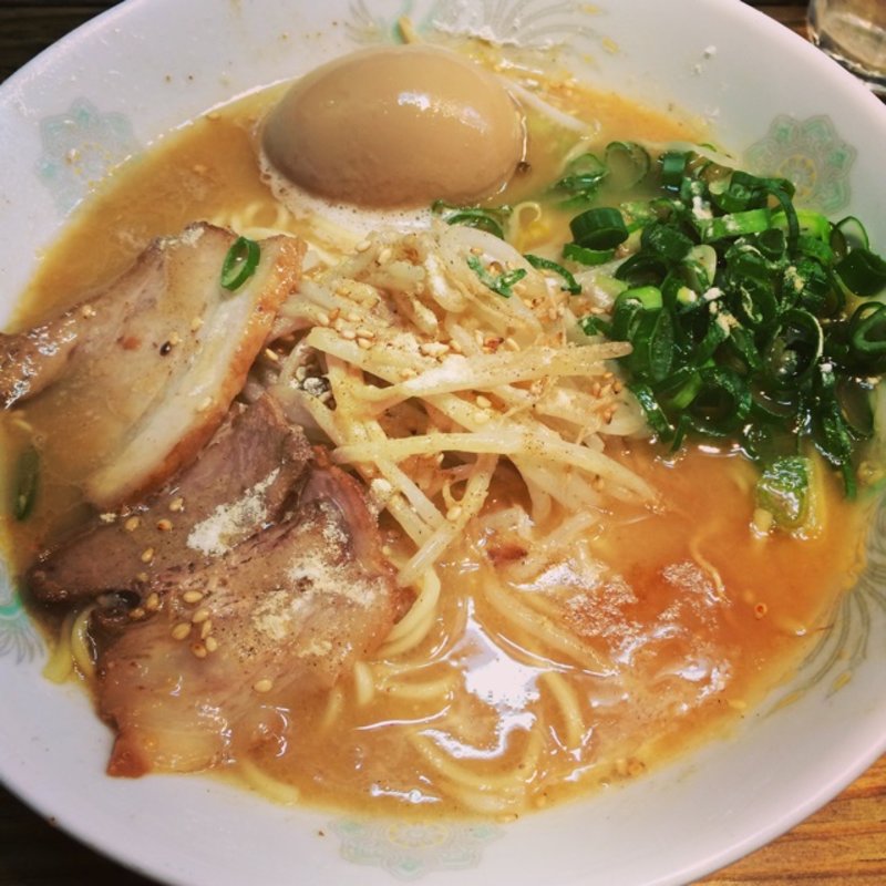 味玉みそラーメン(大分佐伯ラーメン)