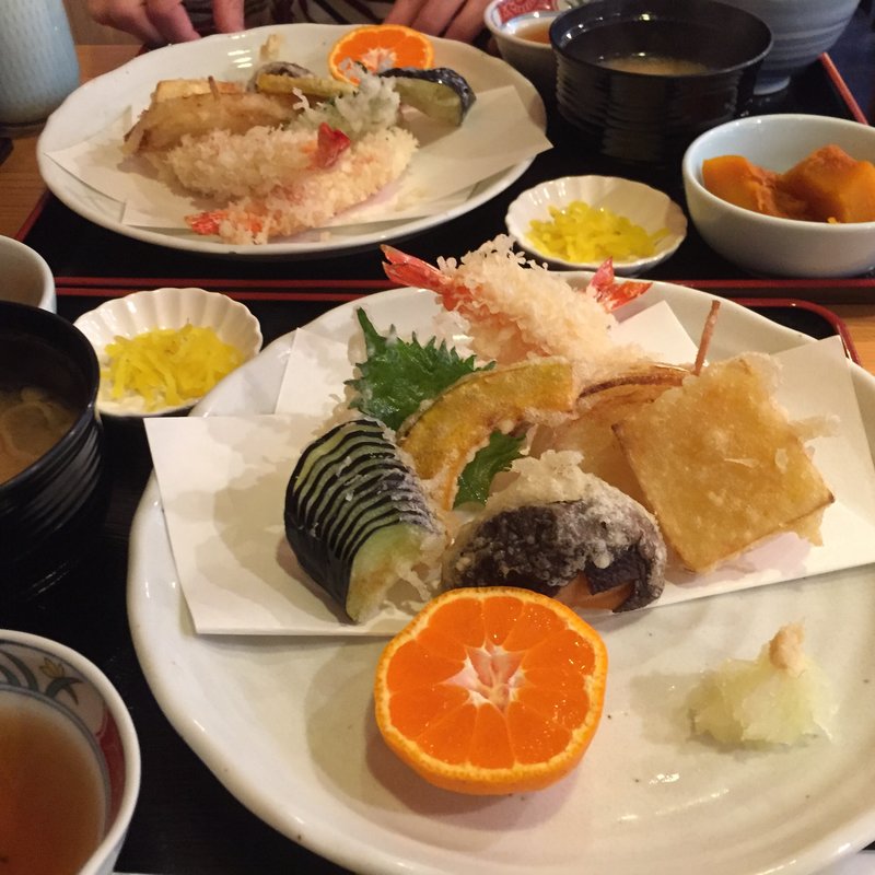 てんぷら定食(まはぜ )