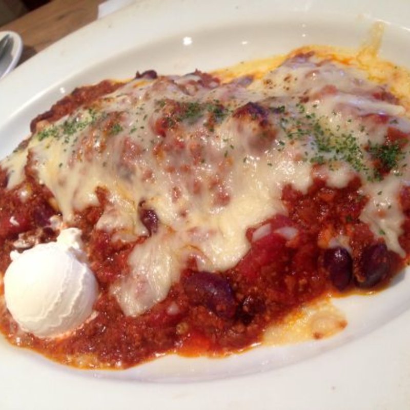 メキシカンエンチラーダグラタン(カフェ アクイーユ 恵比寿)