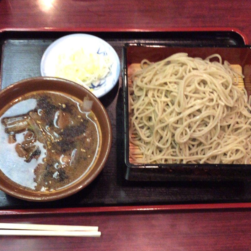 鴨せいろ(朝日そば)