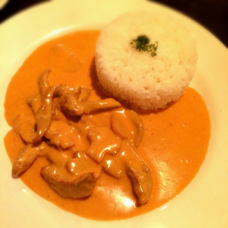 ビーフストロガノフ(ラ．プラーヤ)