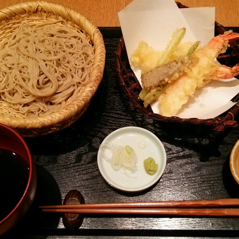 六海老天せいろ(手打ちそば 石月 グランフロント大阪)