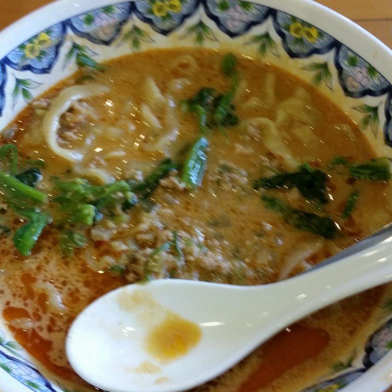 タンタン麺(揚州商人 市川二俣店)