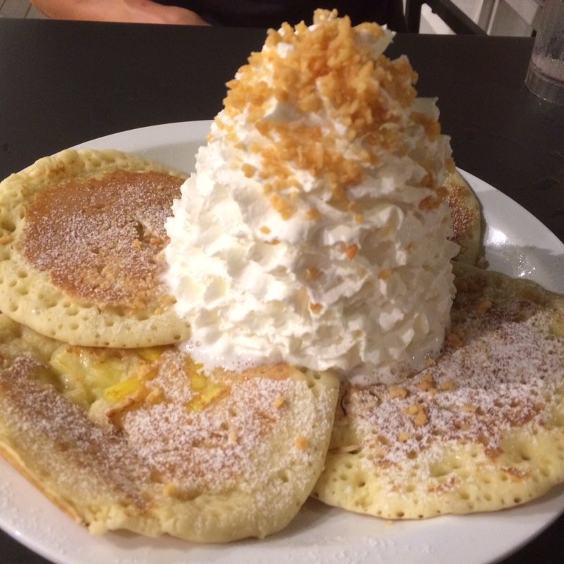 ハワイアンパンケーキサンプラー(Eggs 'n Things 神戸ハーバーランド店)